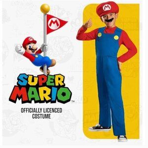 Super Mario Brothers Mario Children's Halloween Costume Dress Up